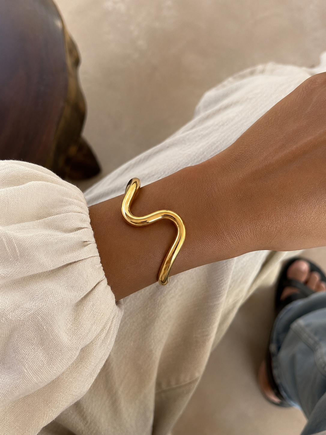 BRACELET JONC OLYMPE MERAM PARIS
