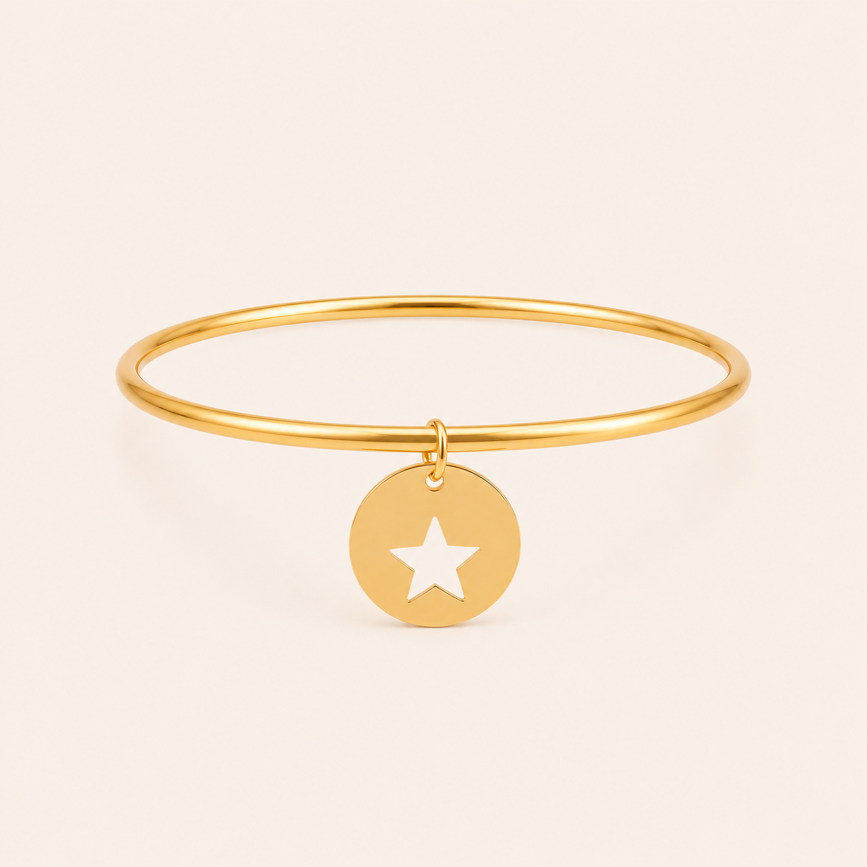 BRACELET JONC BRELOQUE ÉTOILE MERAM PARIS