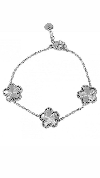 BRACELET FLORA ARGENTÉ