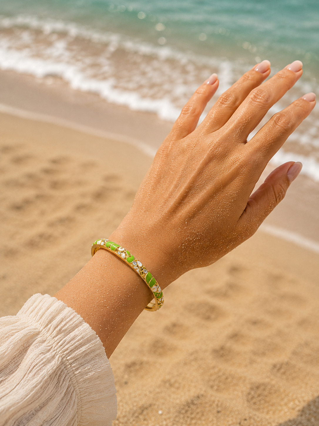 BRACELET JONC THAÏLANDAIS LILY MERAM PARIS
