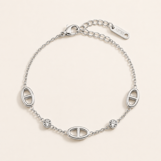 BRACELET ALIZEE ARGENTÉ MERAM PARIS