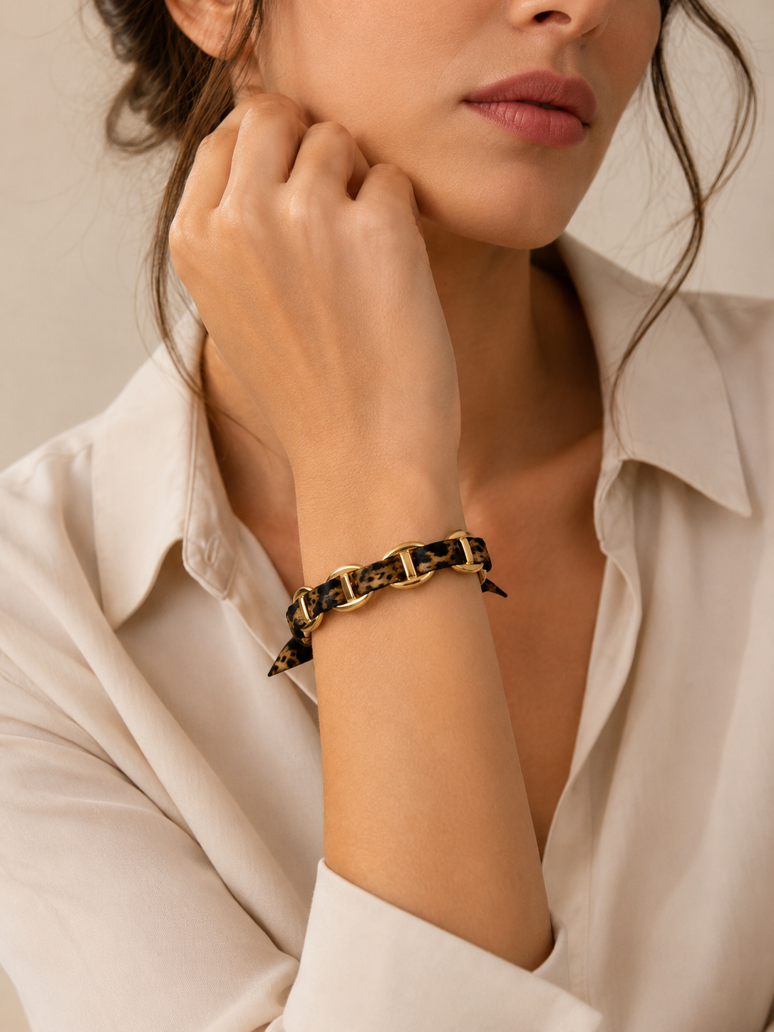 BRACELET JONC SAFARI MERAM PARIS