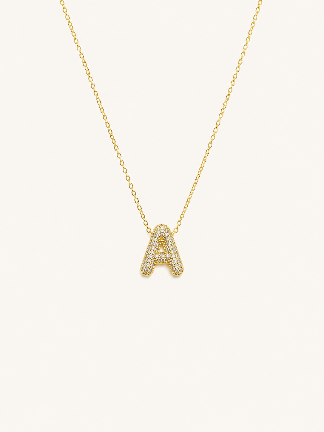 COLLIER LETTRE PERSONNALISÉE MERAM PARIS
