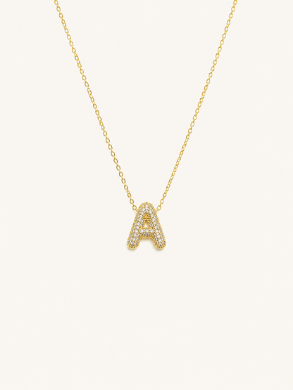 COLLIER LETTRE PERSONNALISÉE MERAM PARIS