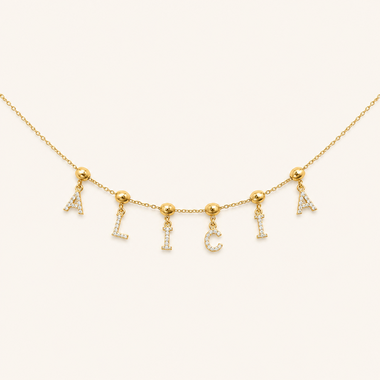 COLLIER CHARMS PERSONNALISÉ MERAM PARIS