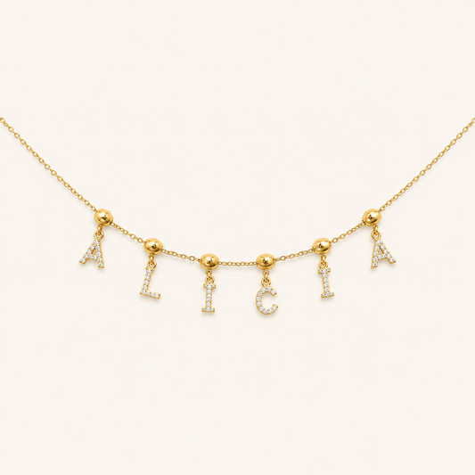 COLLIER CHARMS PERSONNALISÉ MERAM PARIS