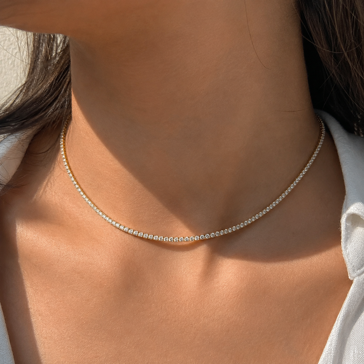 COLLIER IRÉNE DORÉ MERAM PARIS