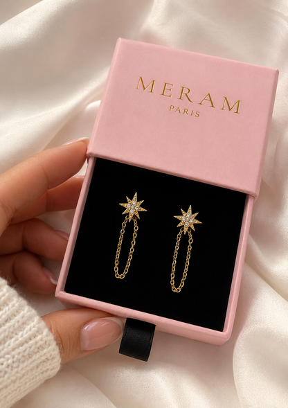 BOUCLES D'OREILLES FELICIA MERAM PARIS