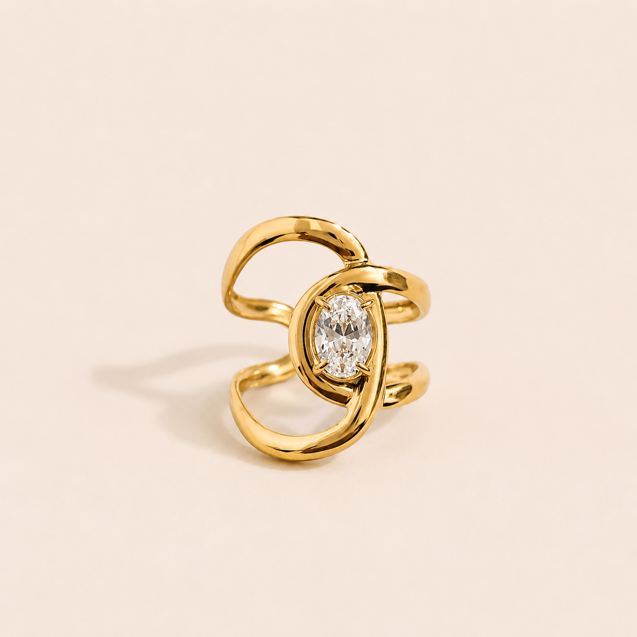 BAGUE GLORIA DIAMANT MERAM PARIS