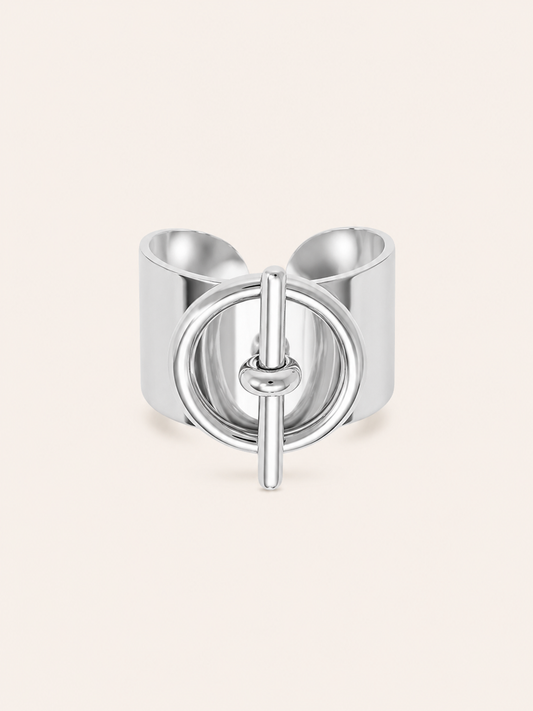 BAGUE LILY ARGENTÉ MERAM PARIS