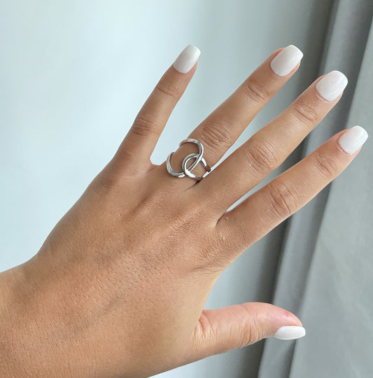 BAGUE GLORIA ARGENTÉ